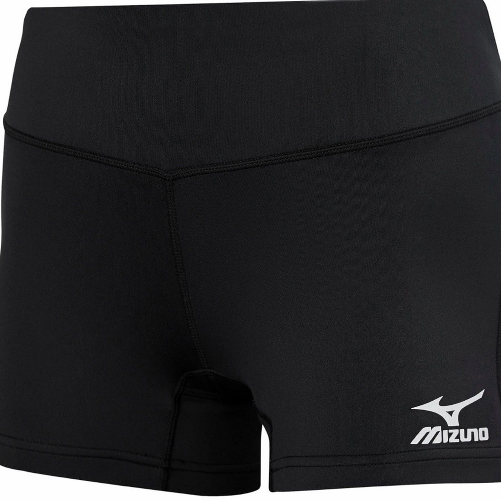 Mizuno black victory shorts 3.5 inseam size small